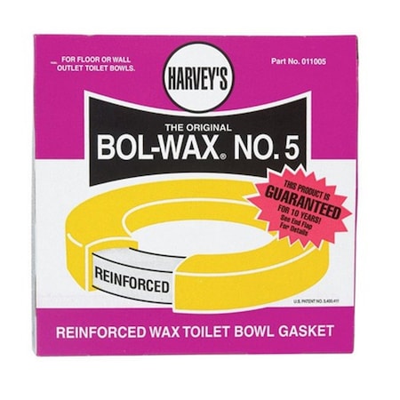 Harveys 011005 Bol-Wax Urinal Gasket No. 5 HA11433